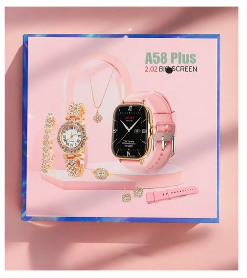 Smart Watch for Women – 2.02” HD Display, Fitness Tracker & Stylish Bracelet Design SN Official Store