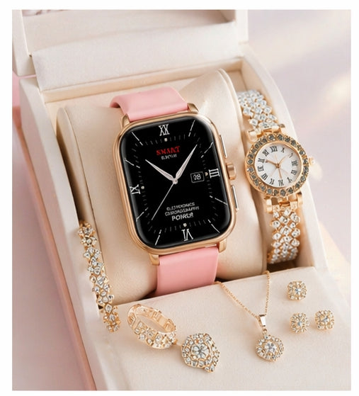 Smart Watch for Women – 2.02” HD Display, Fitness Tracker & Stylish Bracelet Design SN Official Store